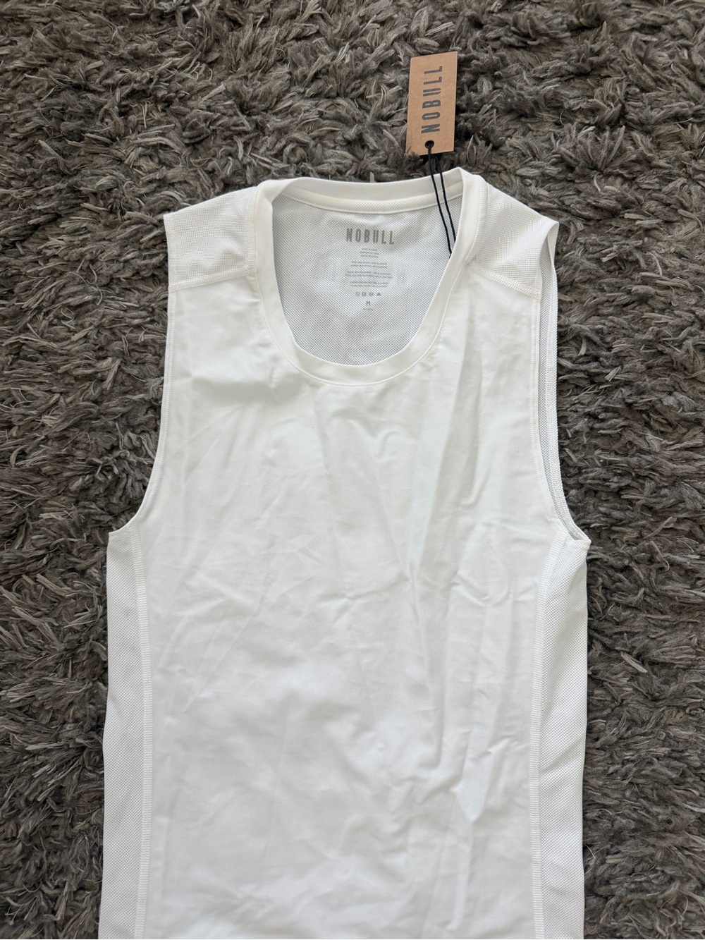 NOBULL Women's White Performance Tank Top